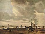 View of The Hague in Winter by Jan van Goyen